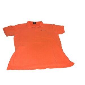 Polo Jean Co. Ralph Lauren Men's Polo Shirt XL Orange Cotton Preppy VTG 90s Read